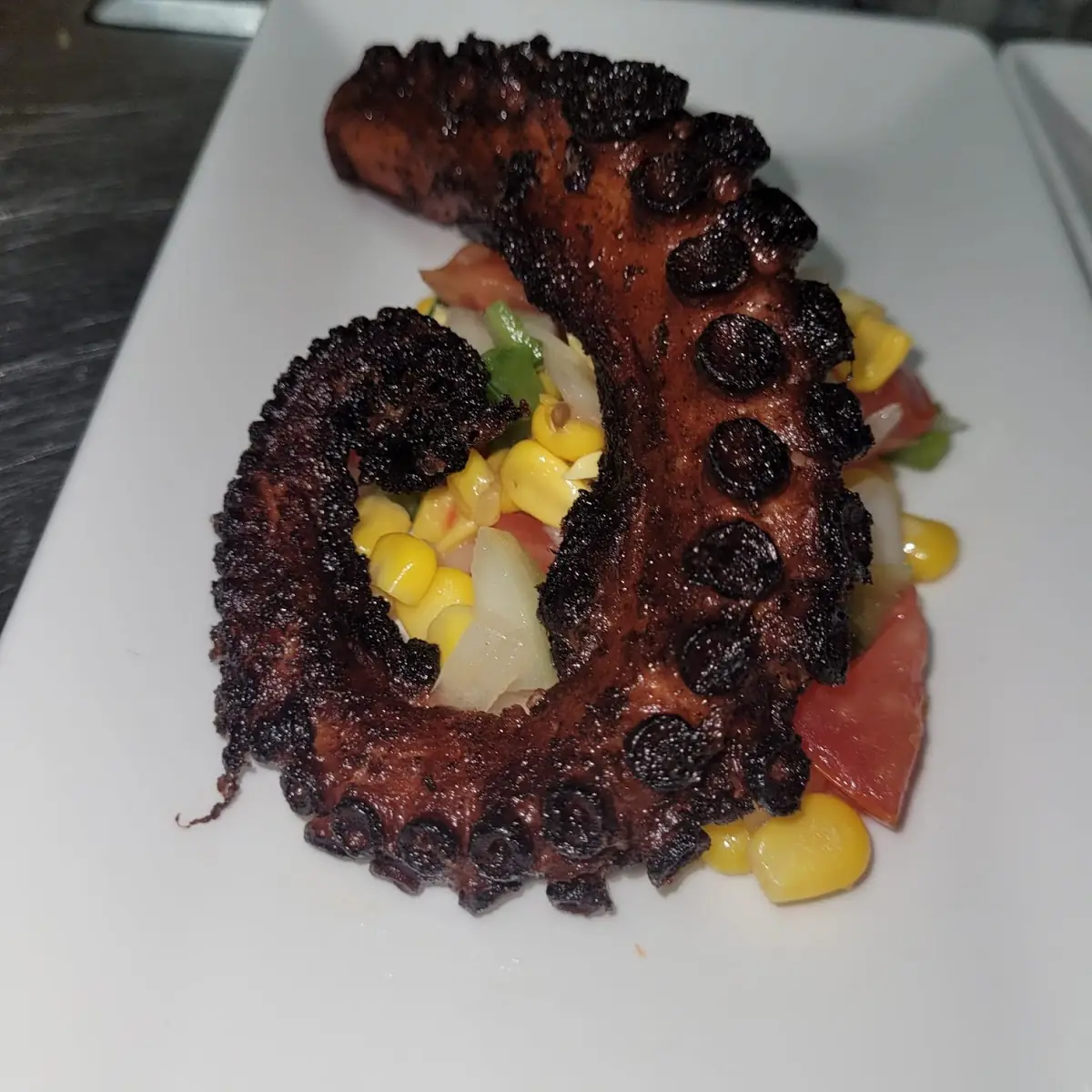 Sweet Chili Octopus & Shrimp