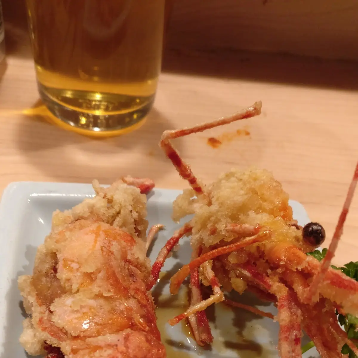 Sweet Shrimp Head Fried