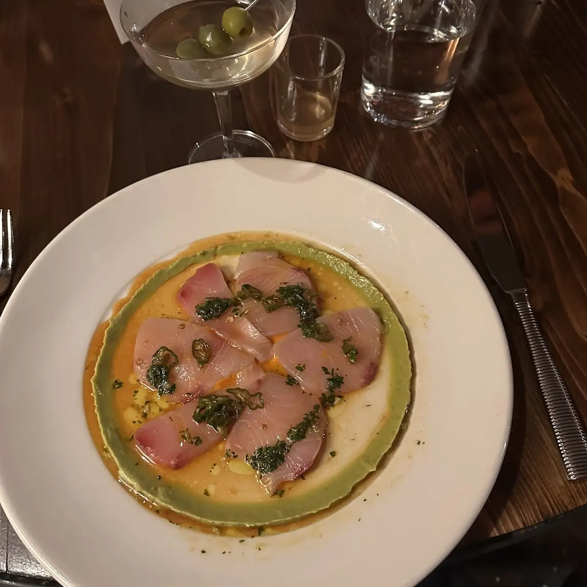 Yellow Tail Carpaccio