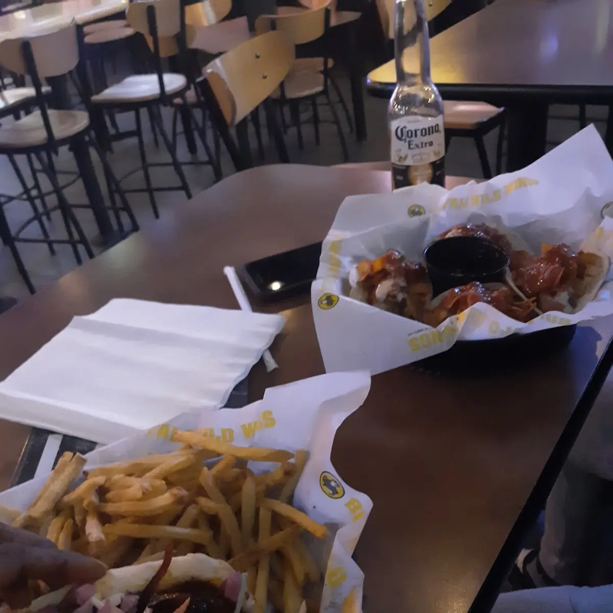 Street Tacos and Hickory Pulled Pork Sandwich