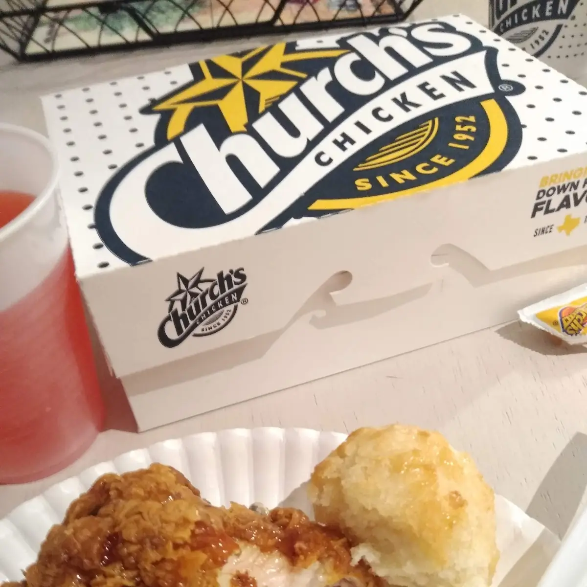 Fried Chicken and Mashed Potatoes and Gravy
