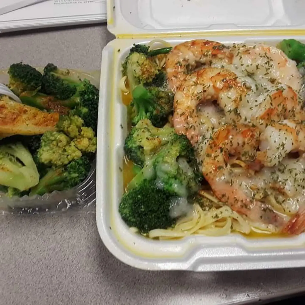 Shrimp Alfredo
