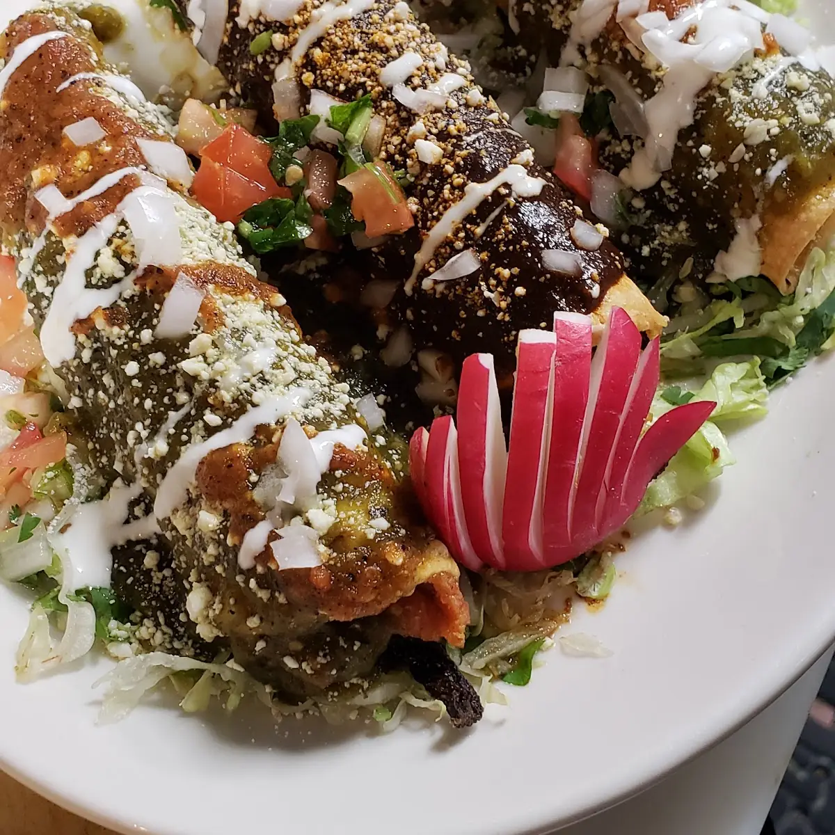 Flautas Plate