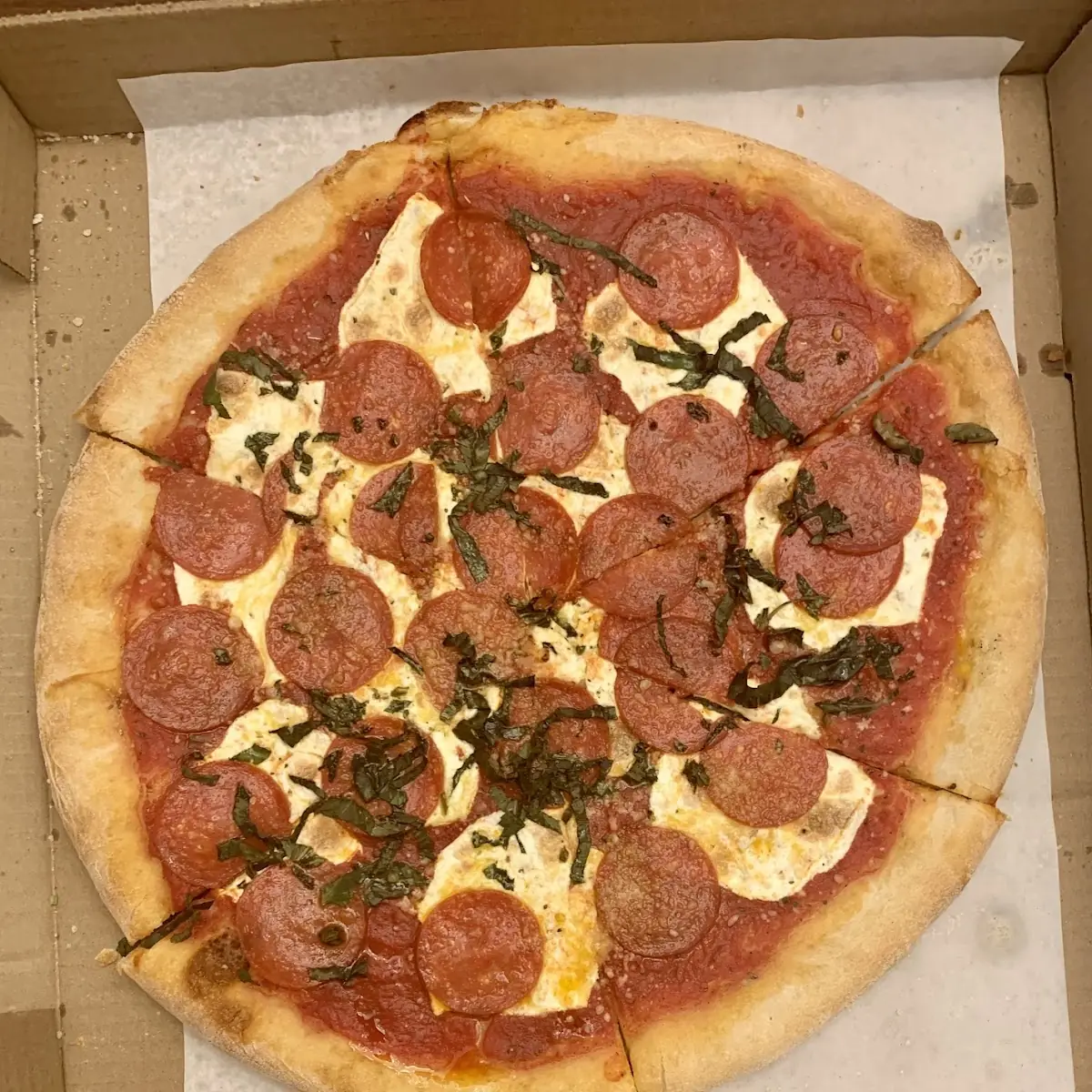 Margherita Pizza with Pepperoni