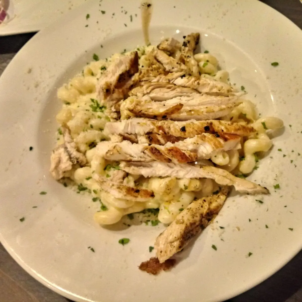 Grilled Chicken Alfredo