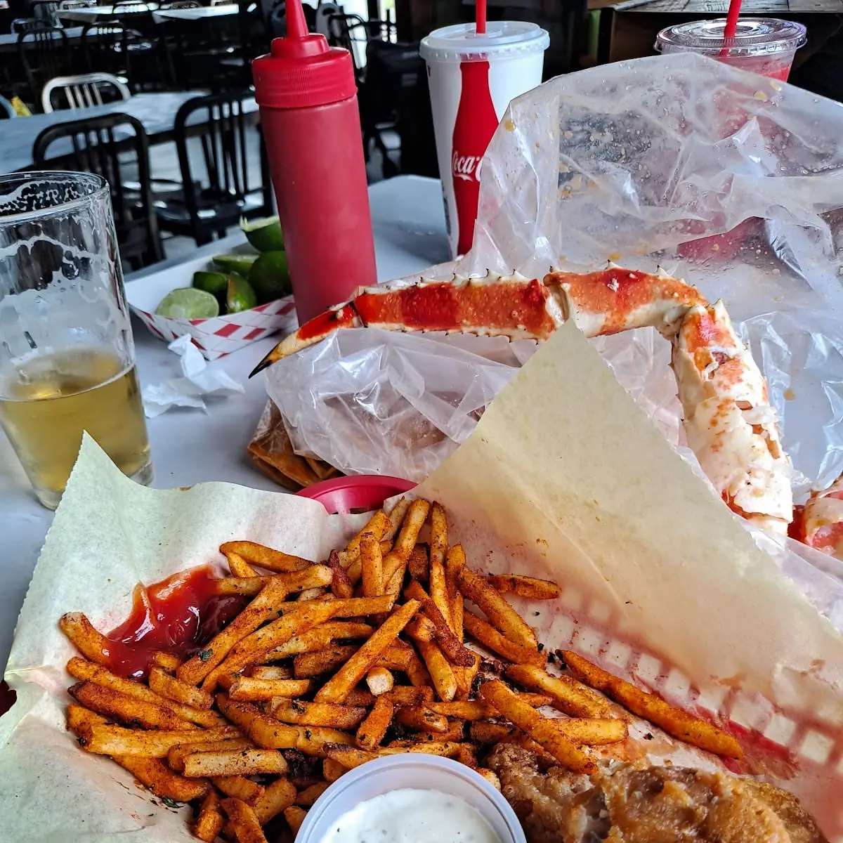 Fish & Chips and Crab Legs