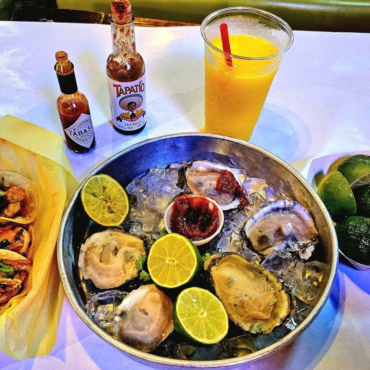 Fresh Raw Oysters