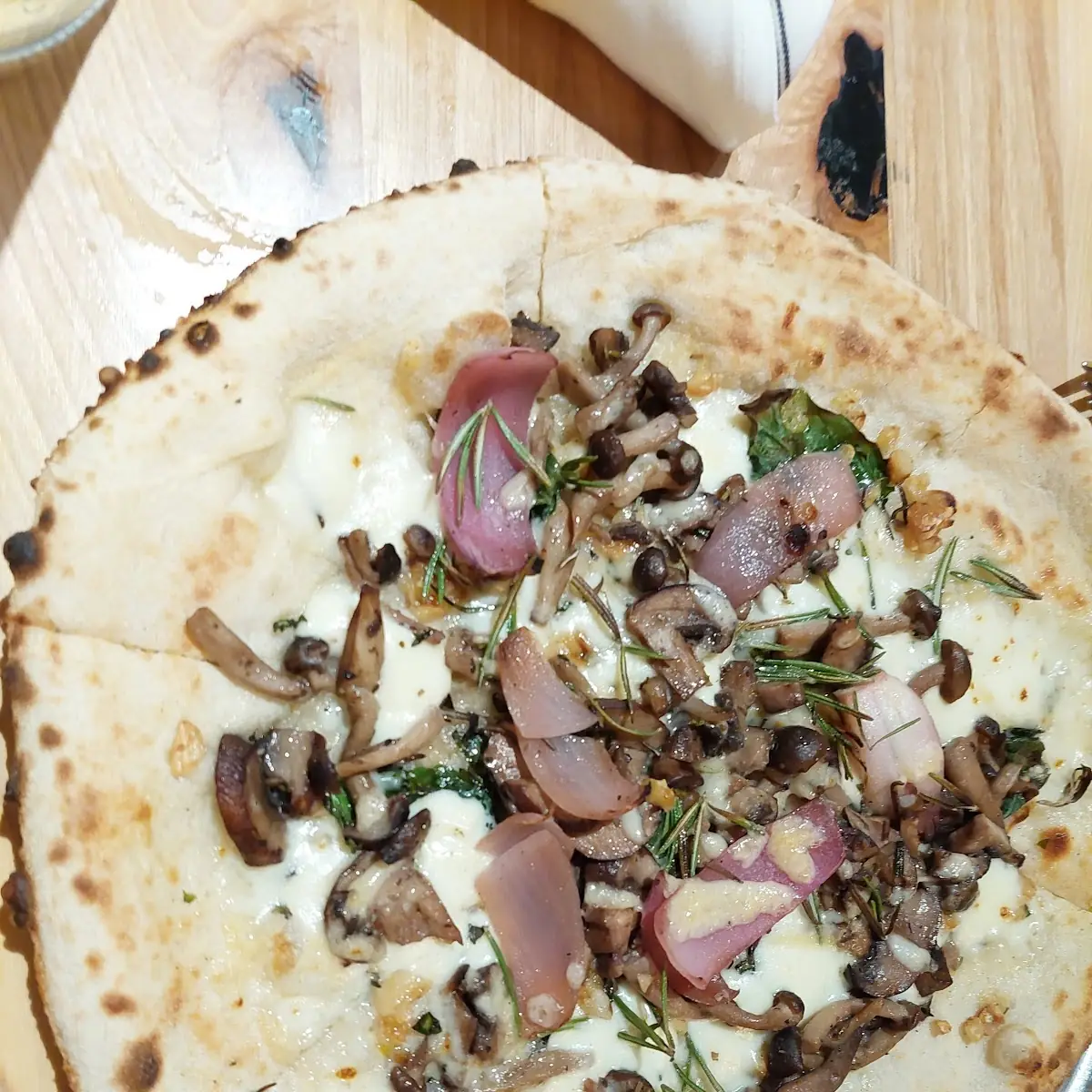 Wild Mushroom Pizza