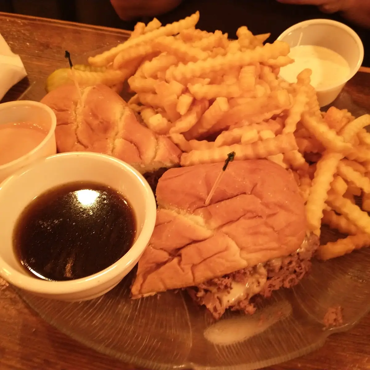 French Dip with Fries