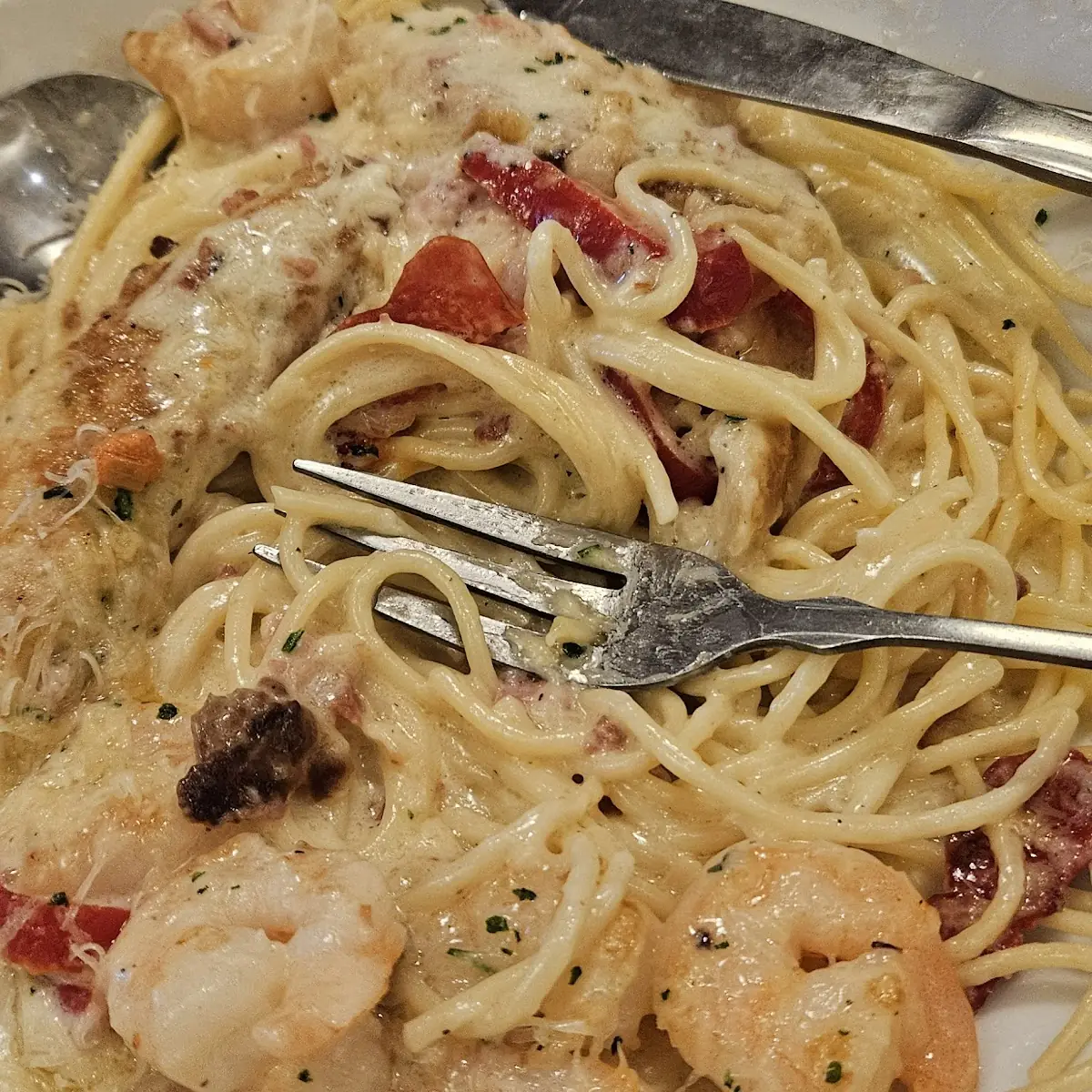 Chicken & Shrimp Scampi