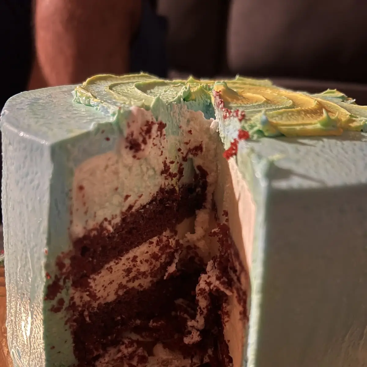 Red Velvet Cake with Coconut