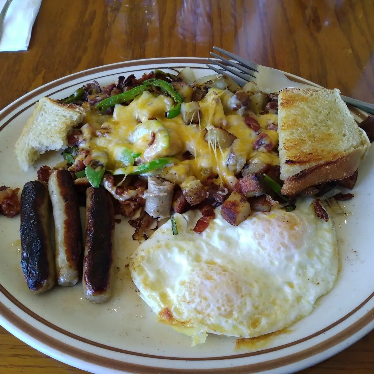Corned Beef Hash & Eggs