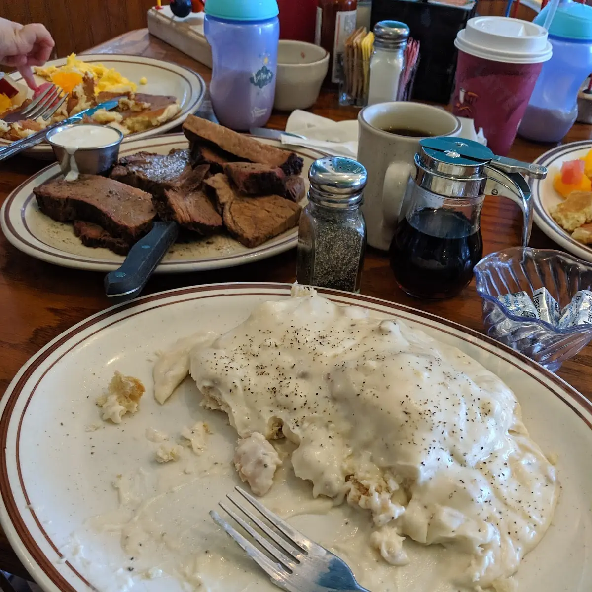 Two Biscuits & Gravy