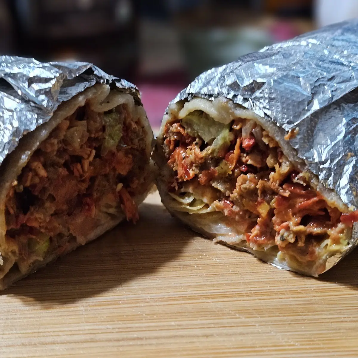 Lamb and Chicken Shawarma Wrap