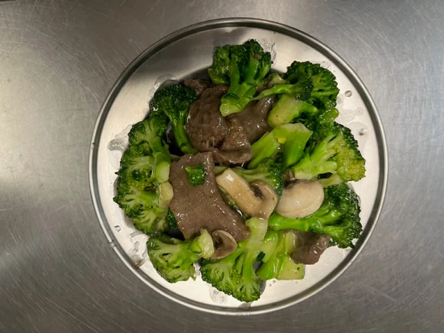 Beef or Chicken Mushroom Broccoli