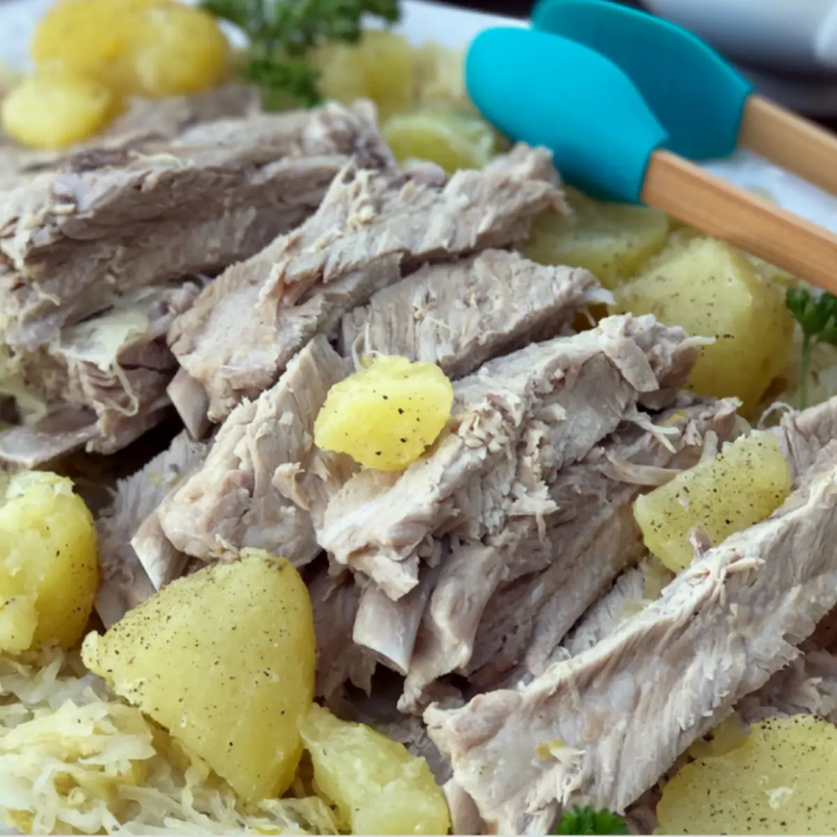 Boiled Pork Spare Ribs