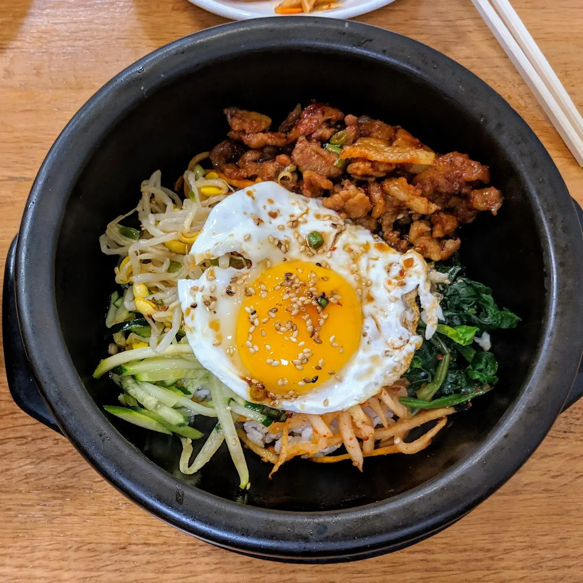 Seafood Stone Bowl Bibimbap