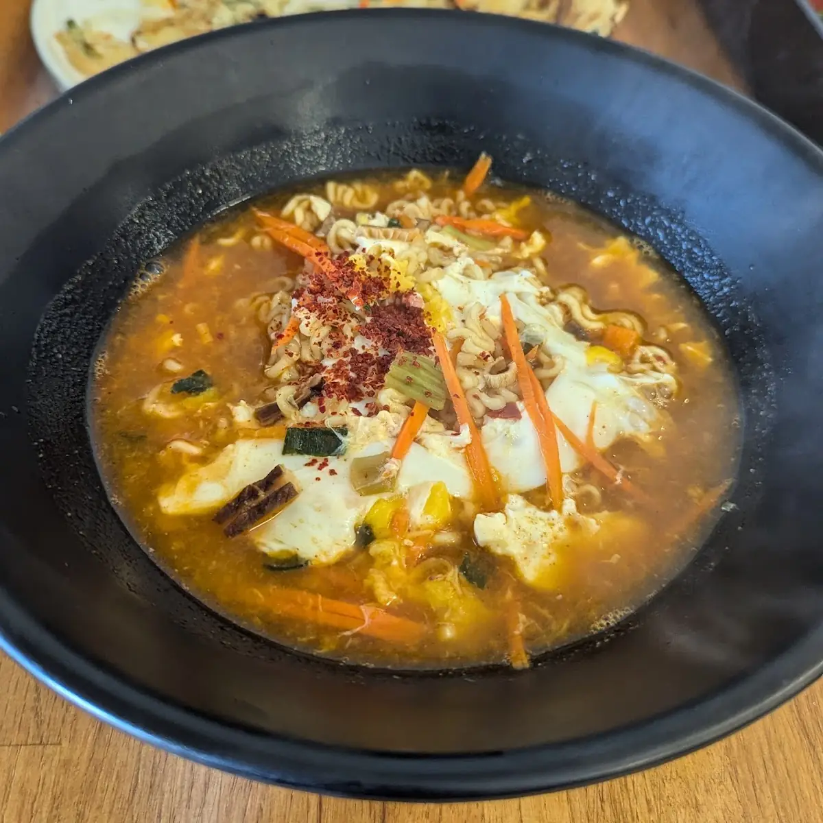 Spicy Instant Ramen with Egg