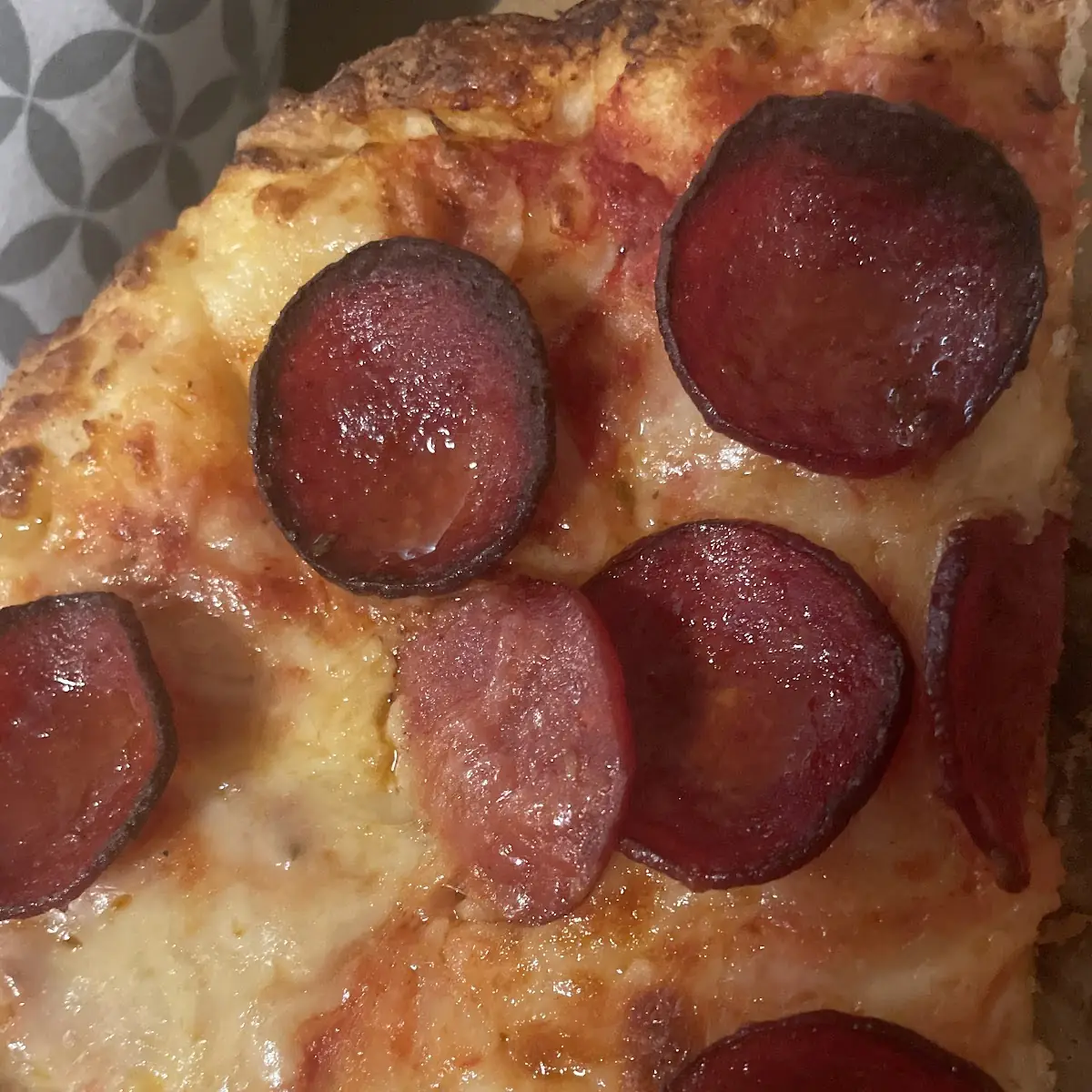Beef Pepperoni Pizza