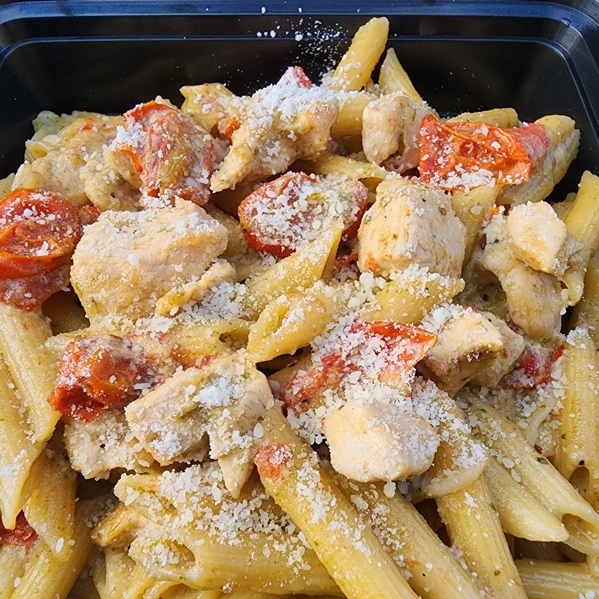 Pesto Chicken Penne Pasta