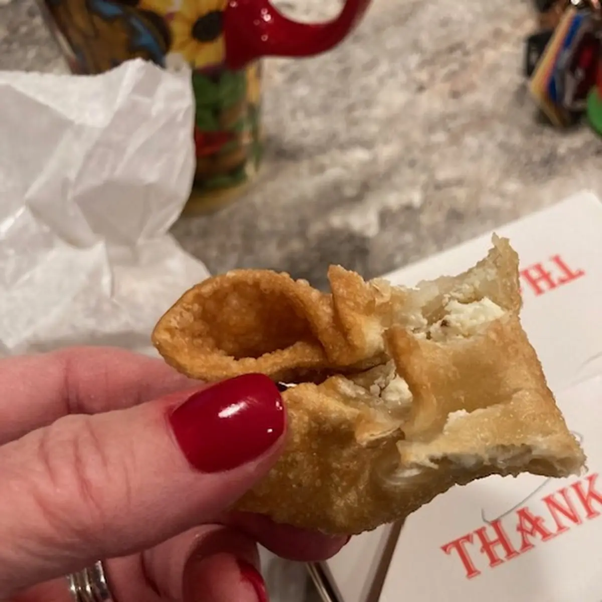 Fried Cream Cheese Wonton