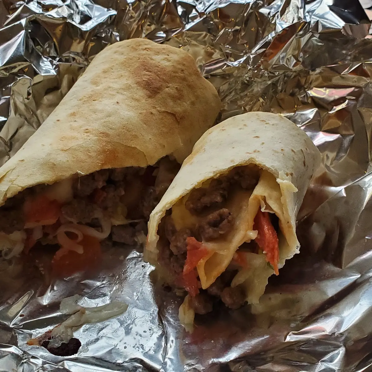 Hornet Wrap Meat with Veggies Pepperoni Ground Beef Lettuce & Tomato