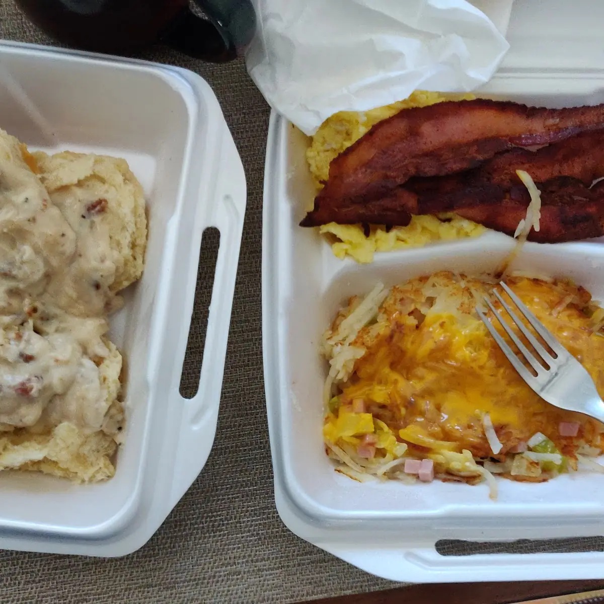 MVP Breakfast with Hash Browns All the Way