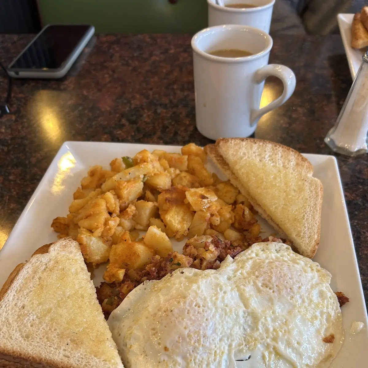 Eggs with Home Fries