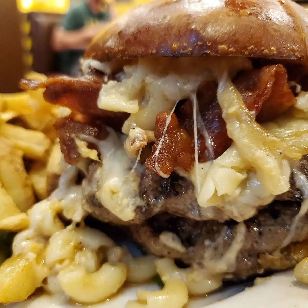 Mac and Cheese Burger
