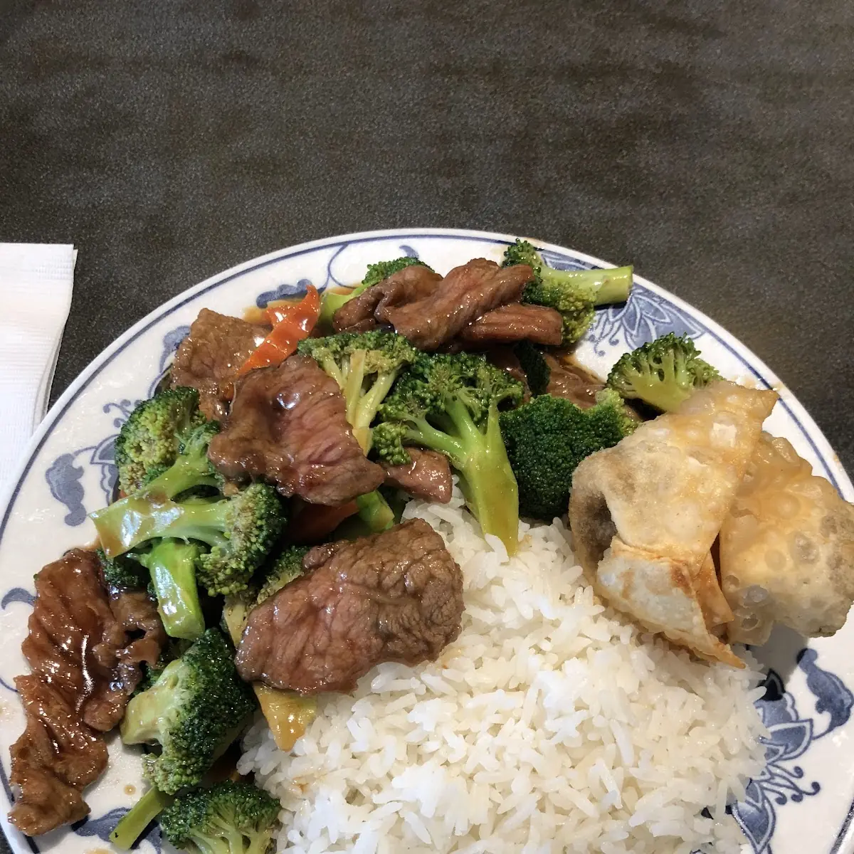 Broccoli with Scallops in Garlic Sauce