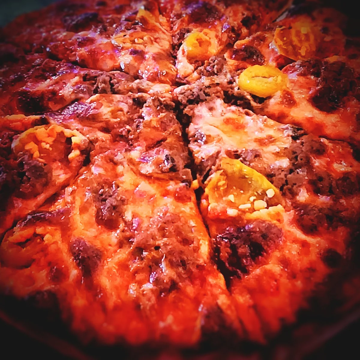 Pizza Shack Roast Beef Peppercini