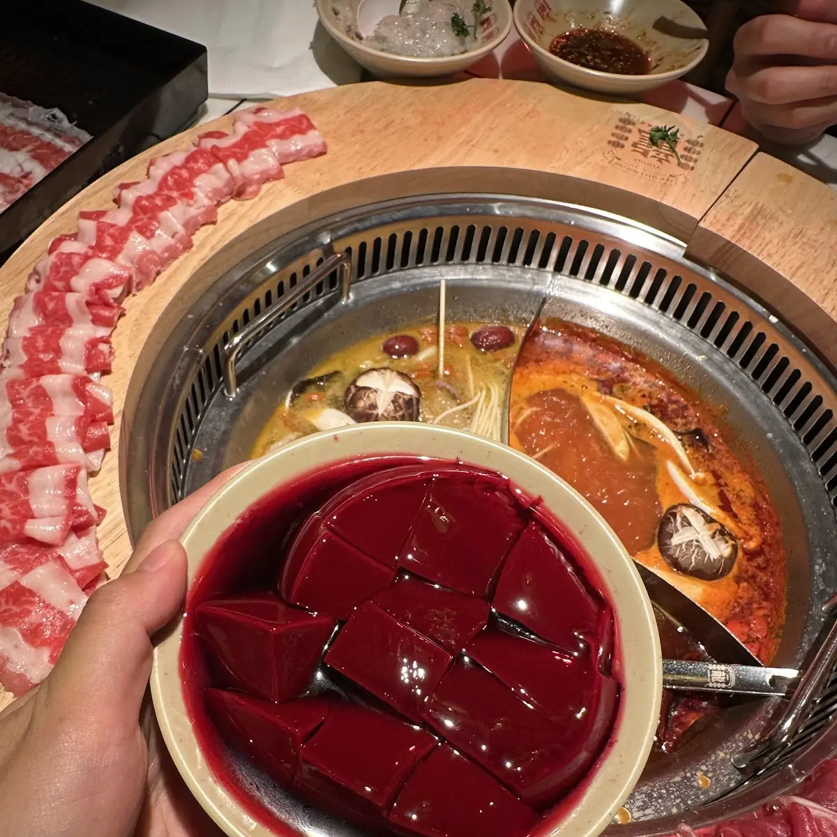 Thin Sliced Beef Hot Pot Set