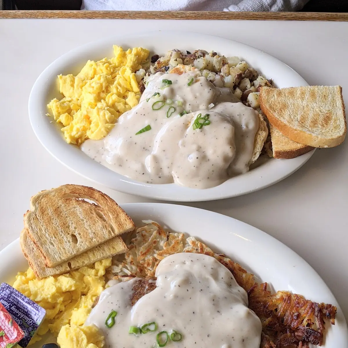 Biscuits with Country Gravy