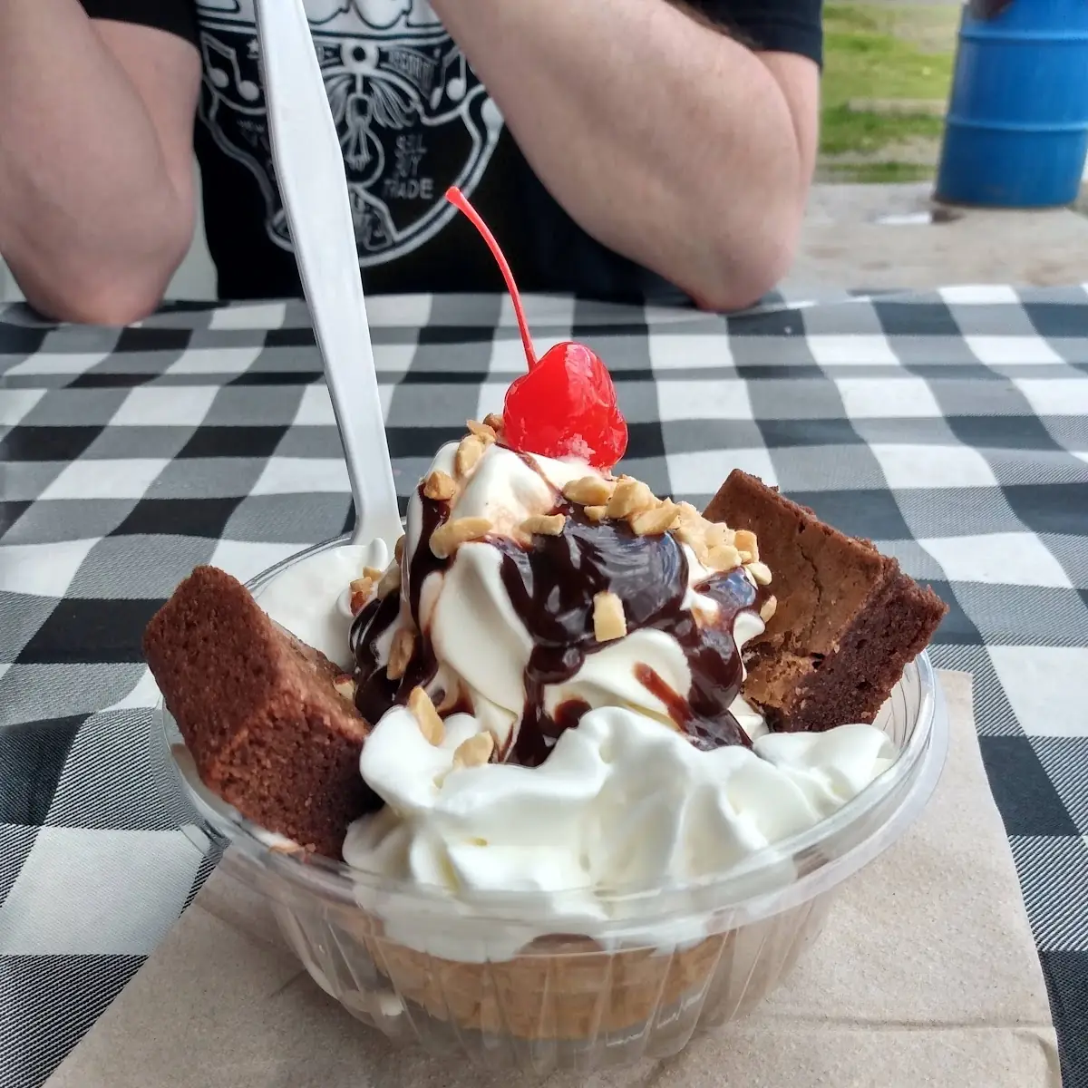 Brownie Sundae