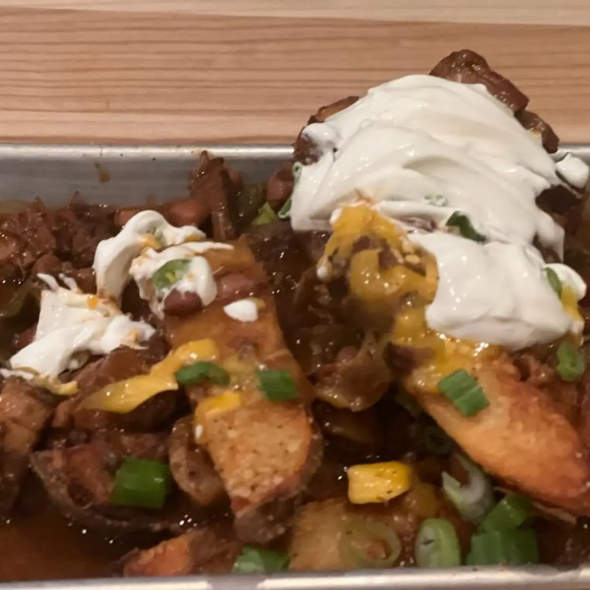 Brisket Chili Cheese Wedges