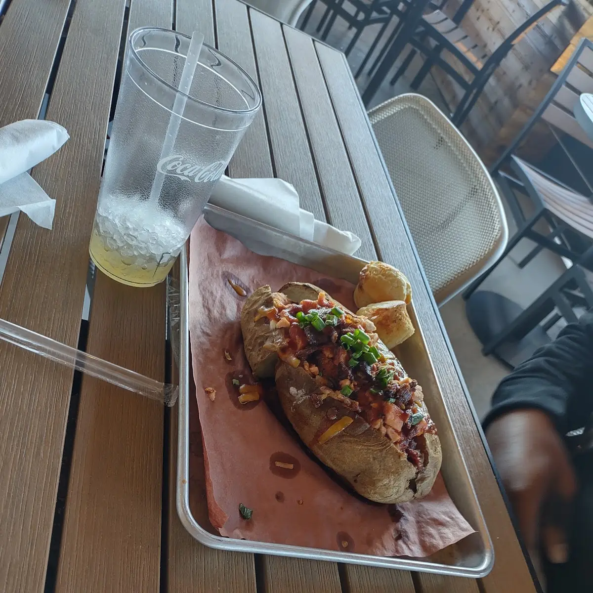 Turkey Potato Loaded Baked Potato