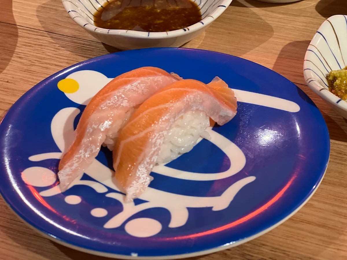 Salmon Nigiri 2pc, Sushi Hotaru Charcoal Bar