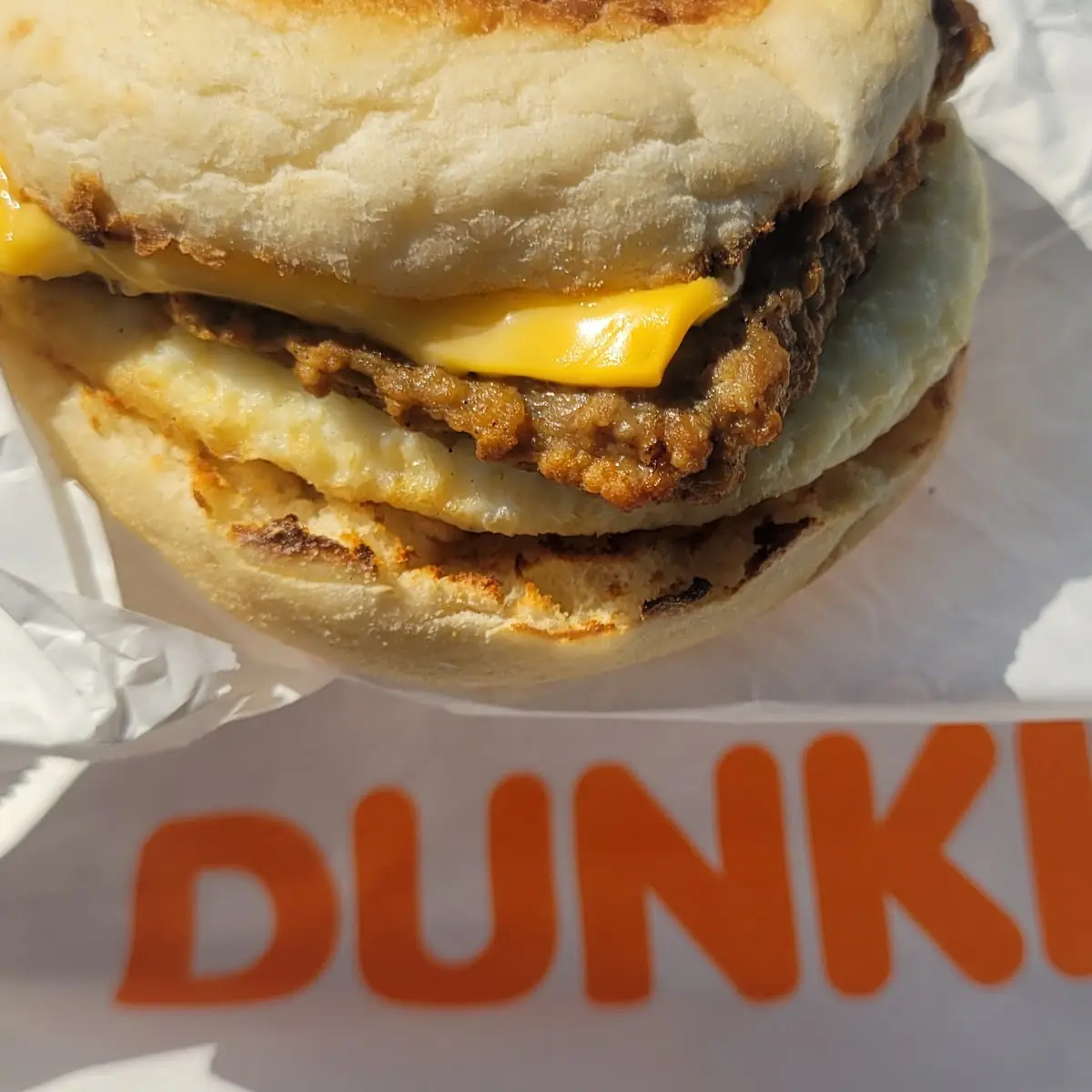 Turkey Sausage Egg and Cheese
