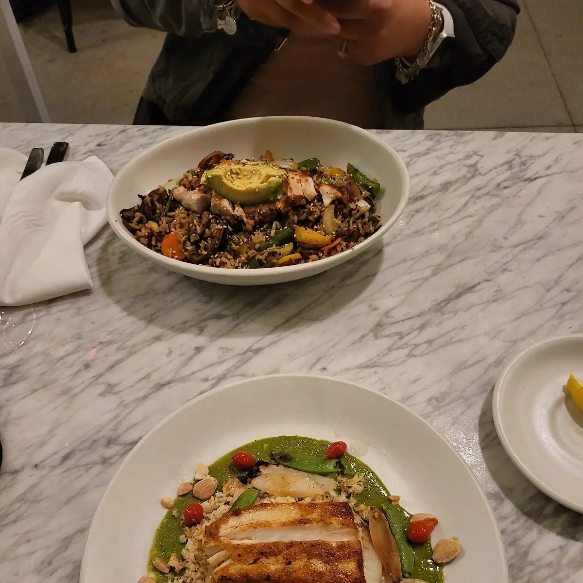 Pan Seared Sea Bass