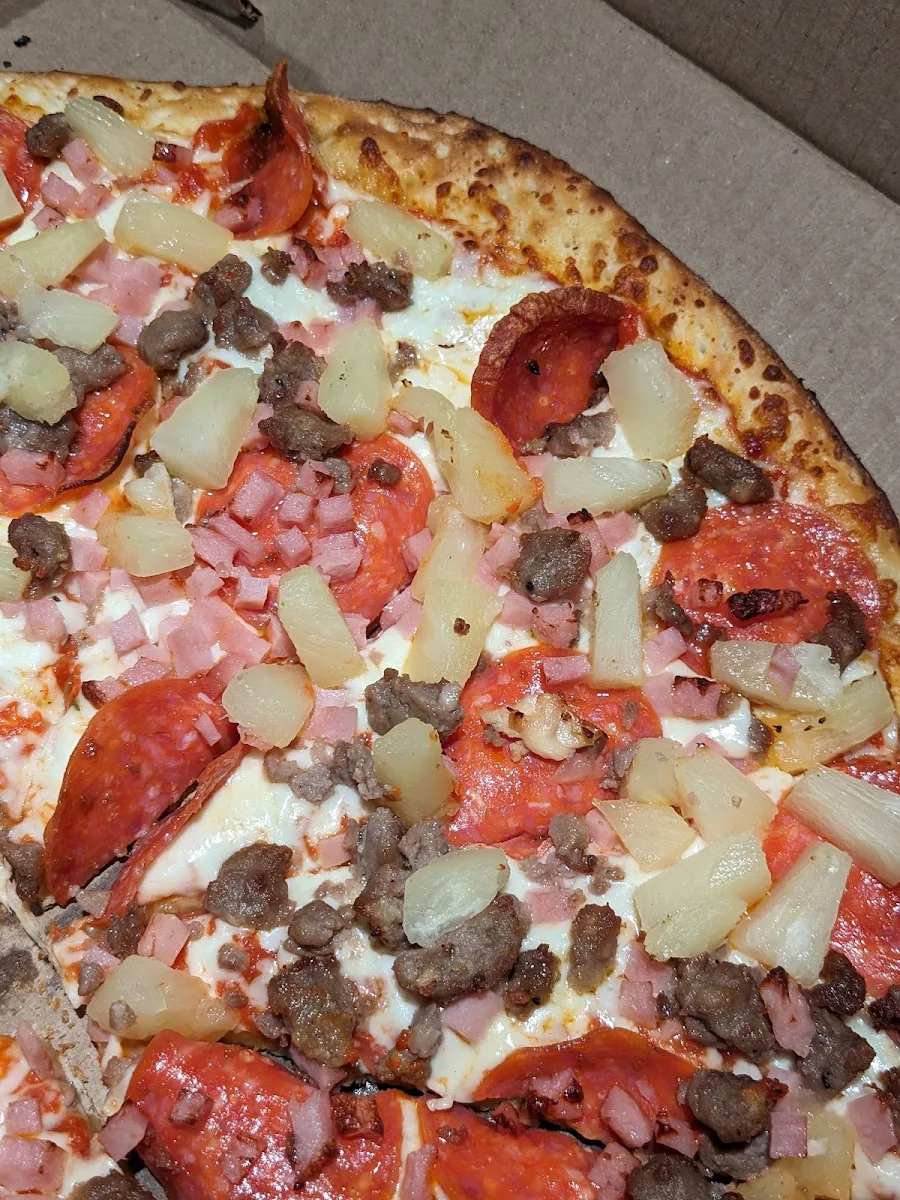 Beef and Pineapple, Bellagio Pizza