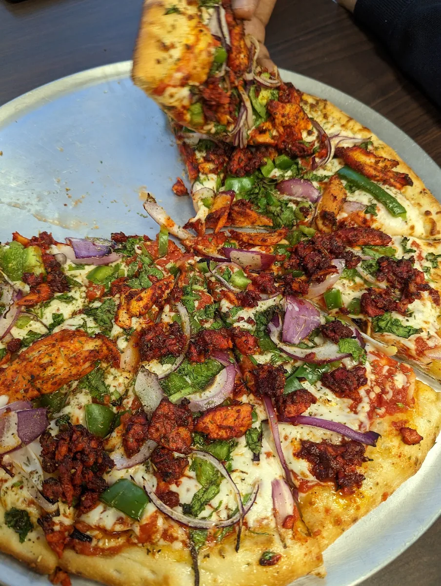 Jerk Chicken Pizza, Bellagio Pizza