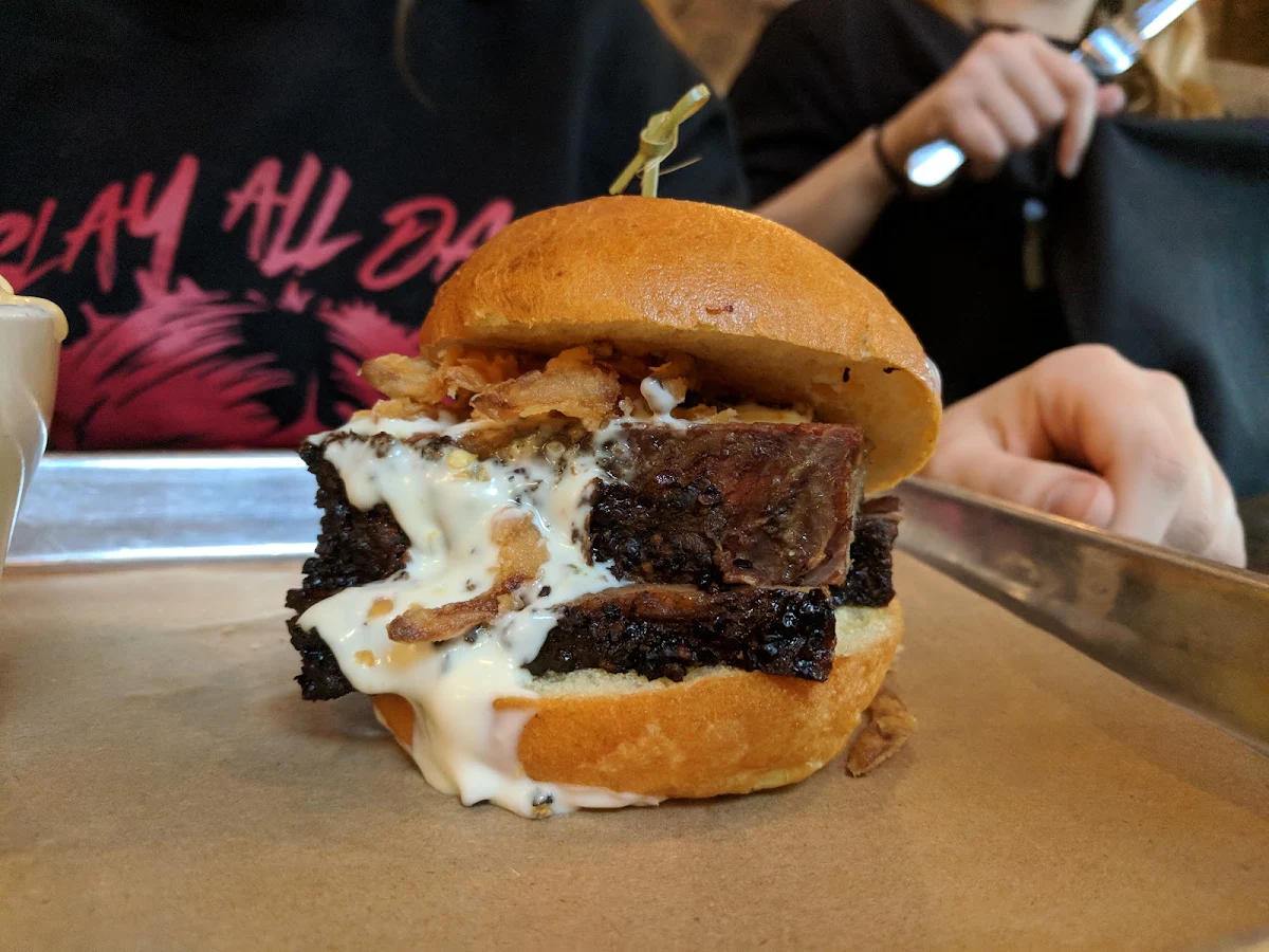 Prime Brisket Double Cheeseburger