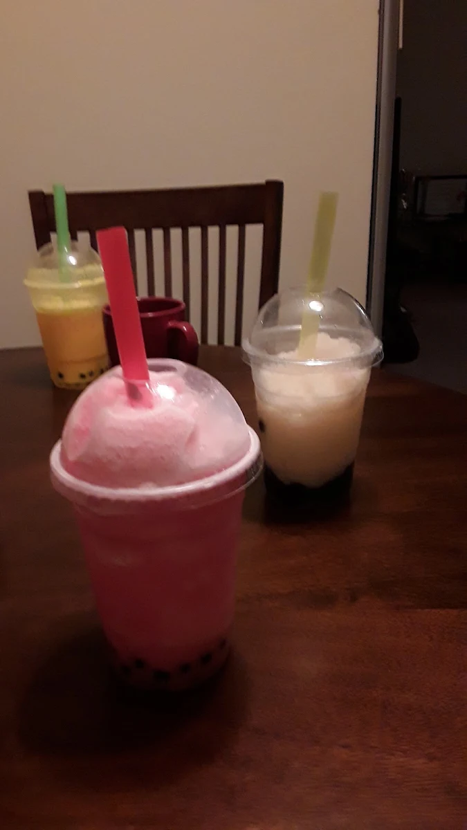 Bubble Tea Watermelon Mango Lychee
