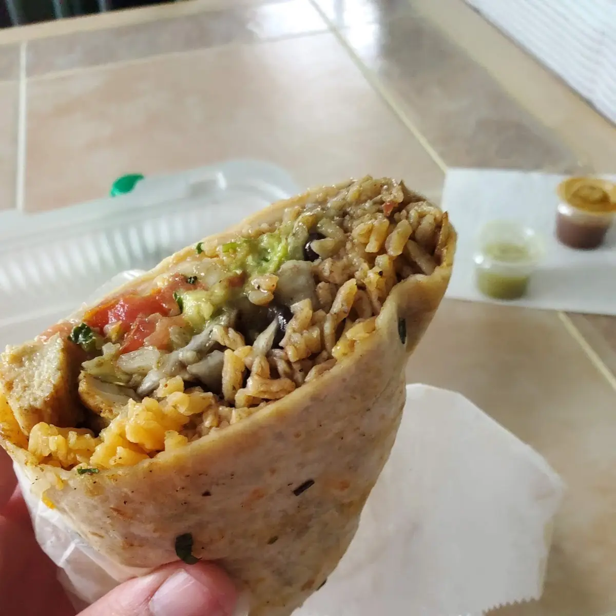 Chicken Burrito