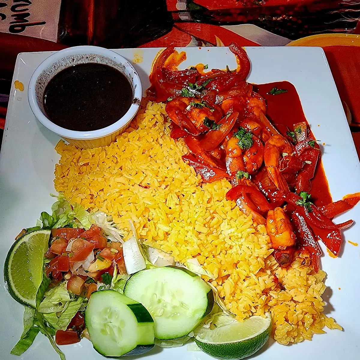 Shrimp a La Diabla Shrimp in Spicy Sauce
