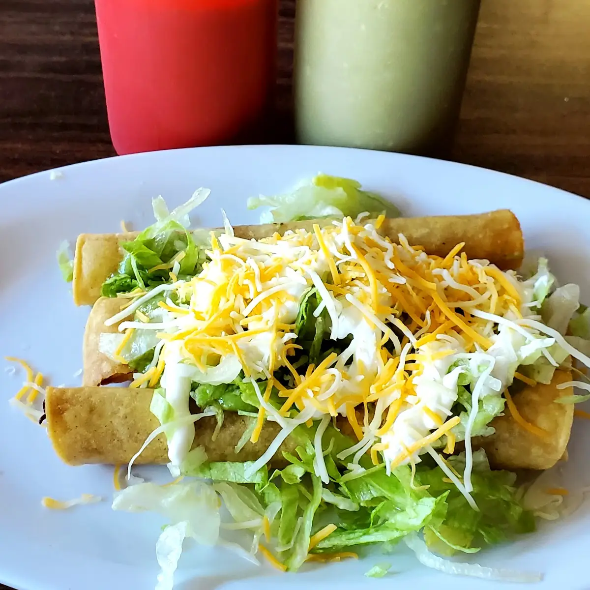 3 Rolled Tacos