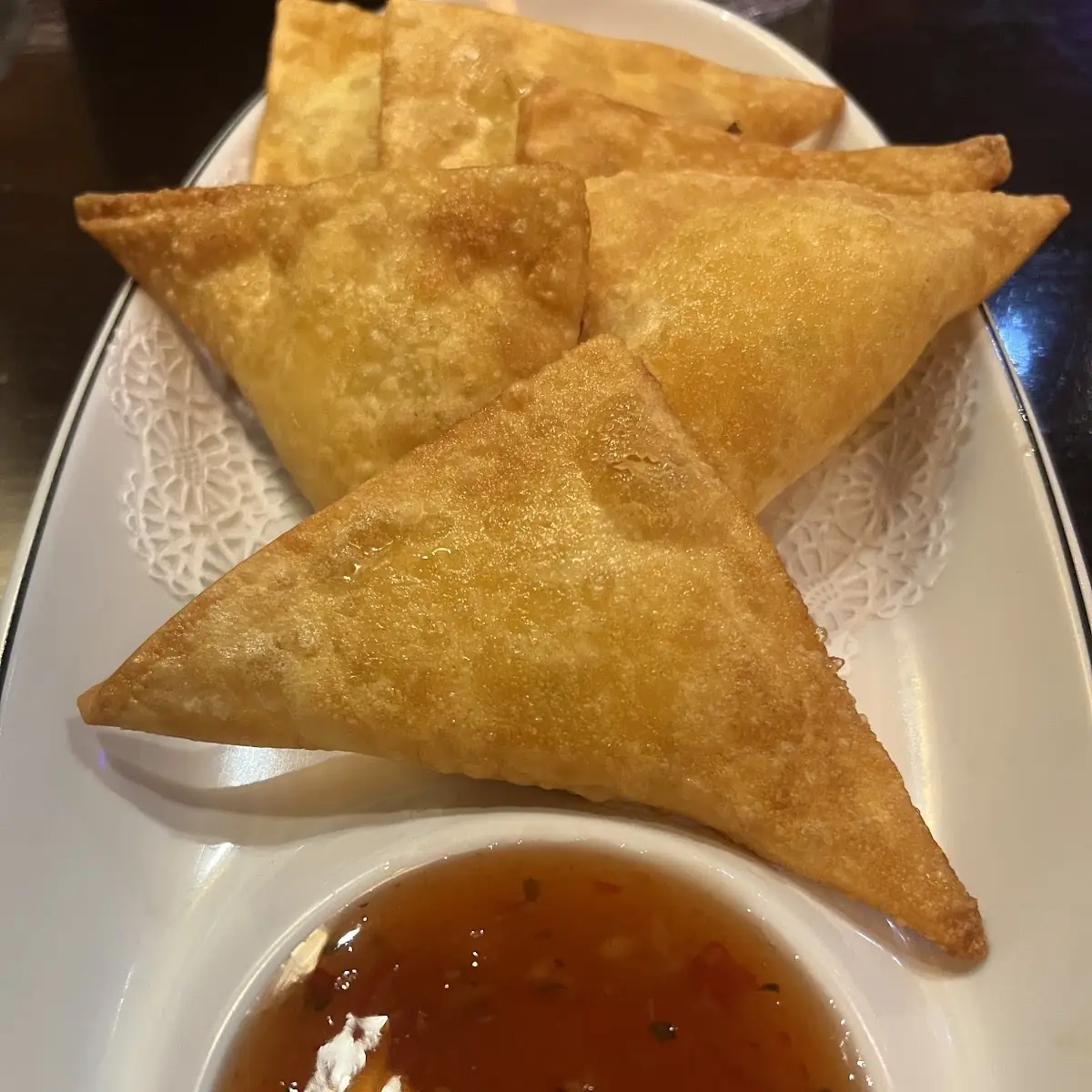 Dumplings Crab Rangoon