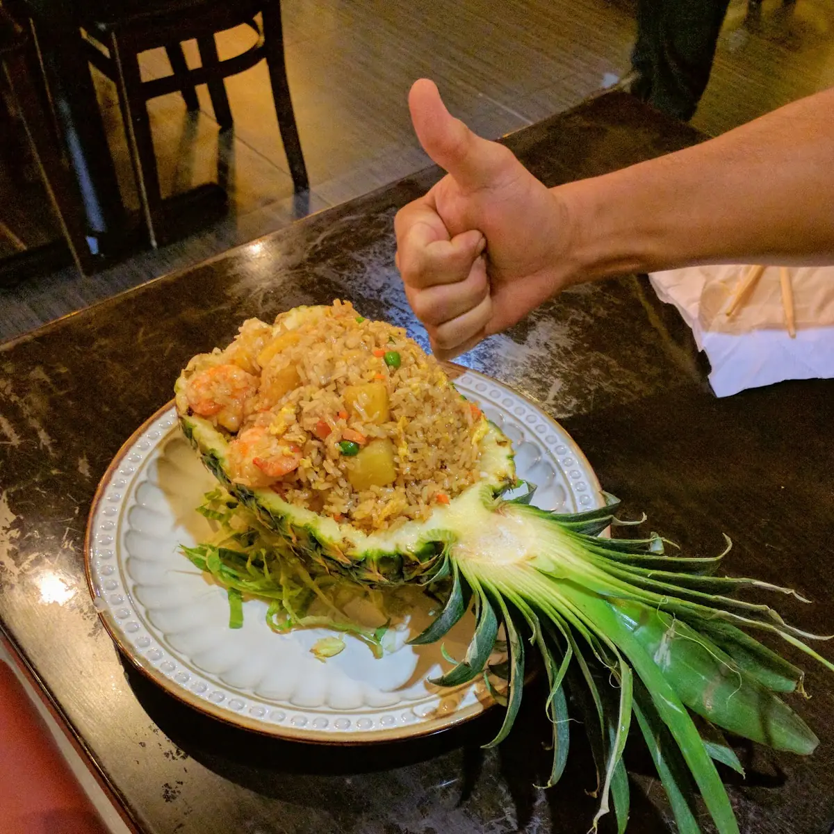 Thai Pineapple Shrimp Fried Rice