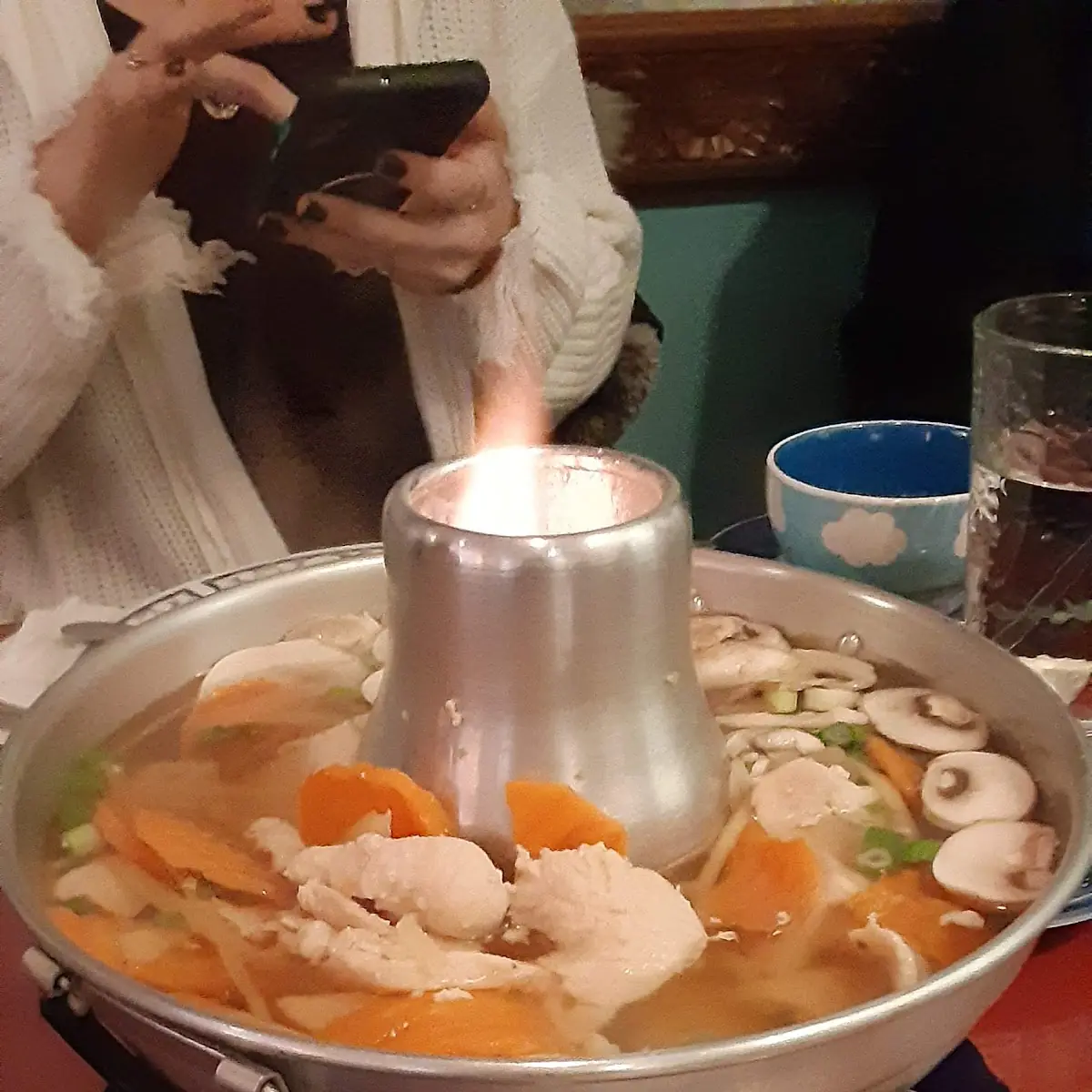 Tom Kai Noom Khing Soup