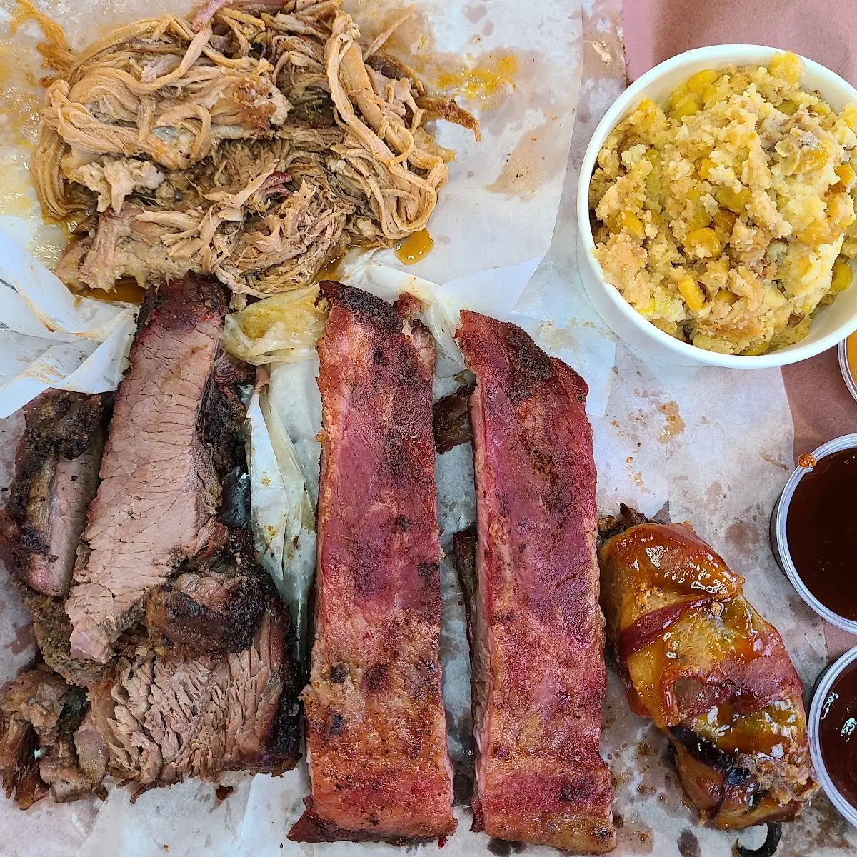 Ribs Pulled Pork Brisket by the lb
